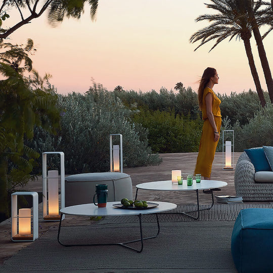 Modern Square Outdoor LED Light | Waterproof Solar LED Light