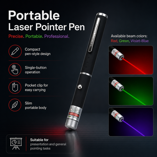 High Performance Multi-Color Handheld Laser Pointer Pen
