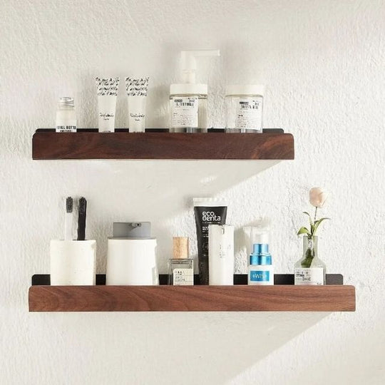Wall Bathroom Shelf No Drill Storage Rack