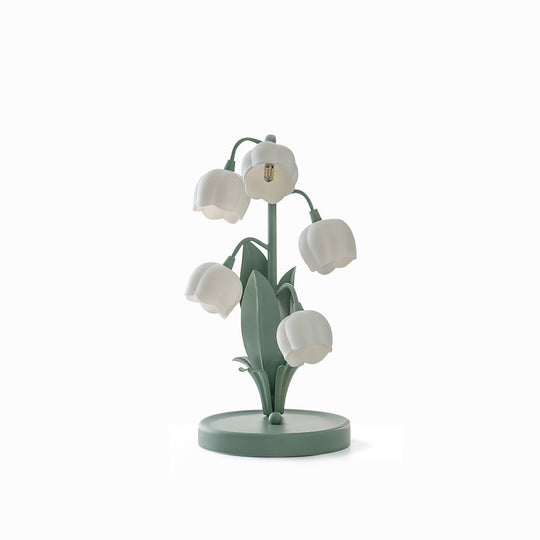Bell Orchid Table Lamp | Elegant Floral Indoor Light