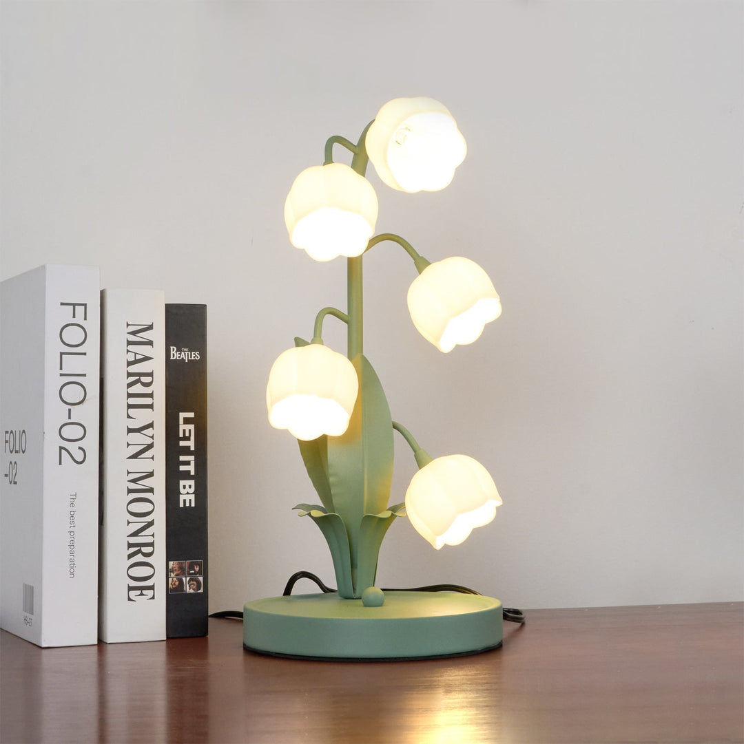 Bell Orchid Table Lamp | Elegant Floral Indoor Light