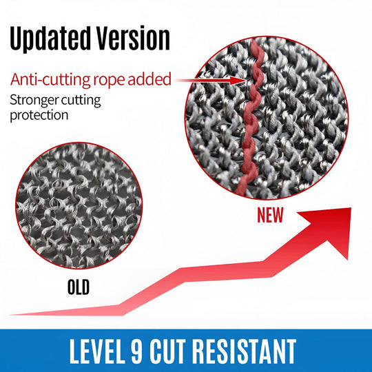Cut Resistant Gloves Kitchen Metal Mesh
