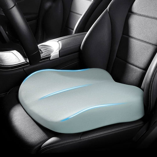 Ergonomic Car Seat Cushion | Memory Foam Comfort Booster