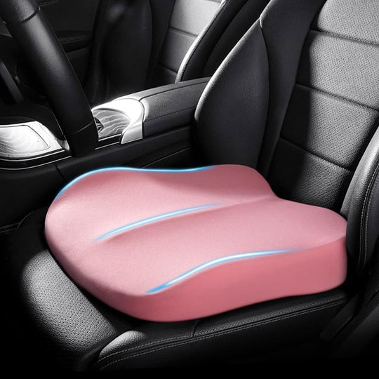 Ergonomic Car Seat Cushion | Memory Foam Comfort Booster