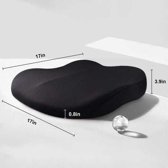 Ergonomic Car Seat Cushion | Memory Foam Comfort Booster