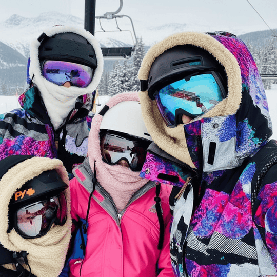 Thermal Winter Balaclava | Fleece Lined Hood with Drawstrings