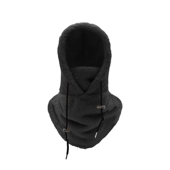 Thermal Winter Balaclava | Fleece Lined Hood with Drawstrings