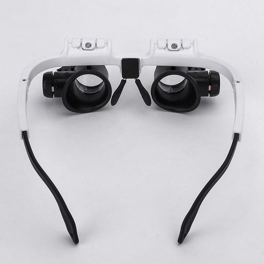 Professional Magnifying Glasses | LED Illuminated 3-Level Magnification