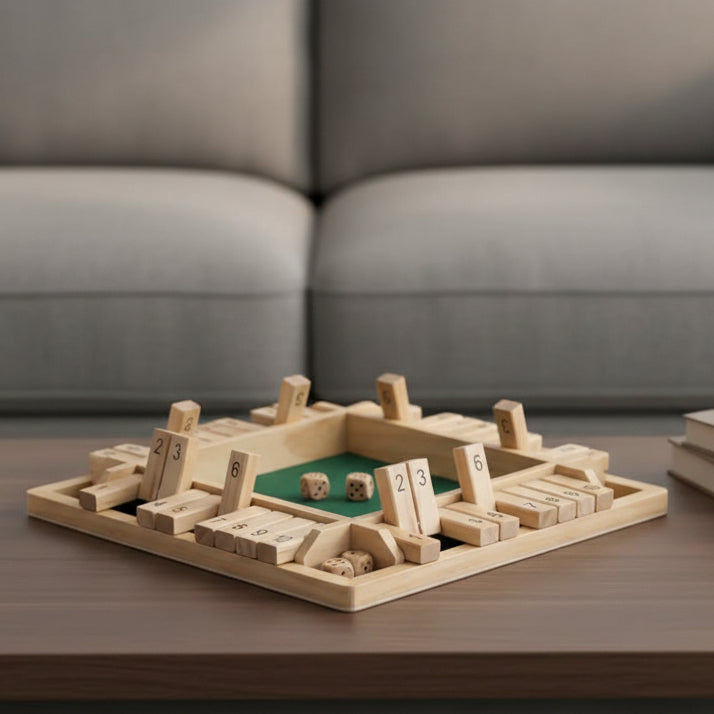 Wooden Dice Math Game | Montessori Educational Toy