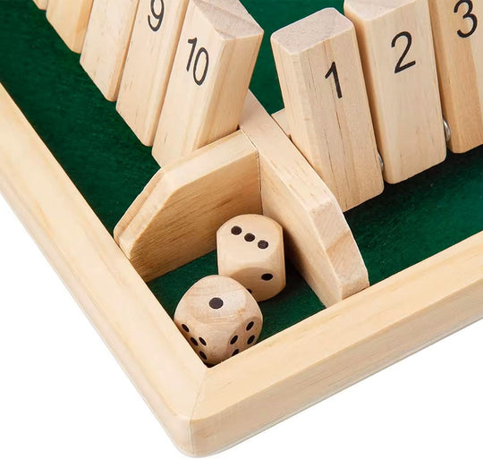 Wooden Dice Math Game | Montessori Educational Toy