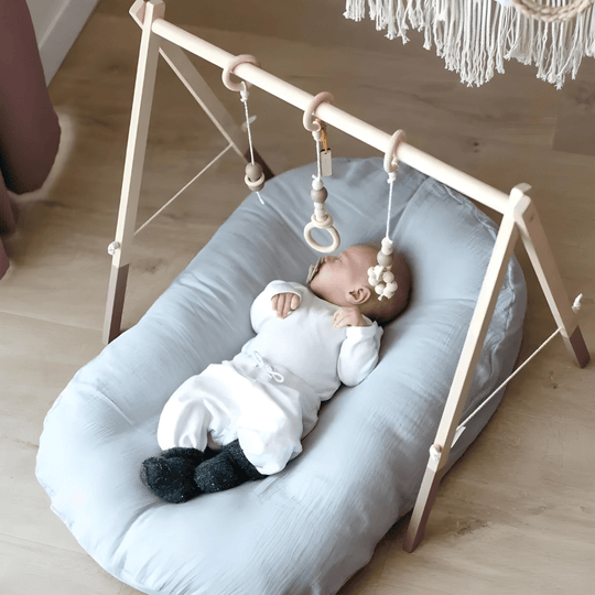 Baby Sleep Nest | Soft Memory Foam Infant Lounger