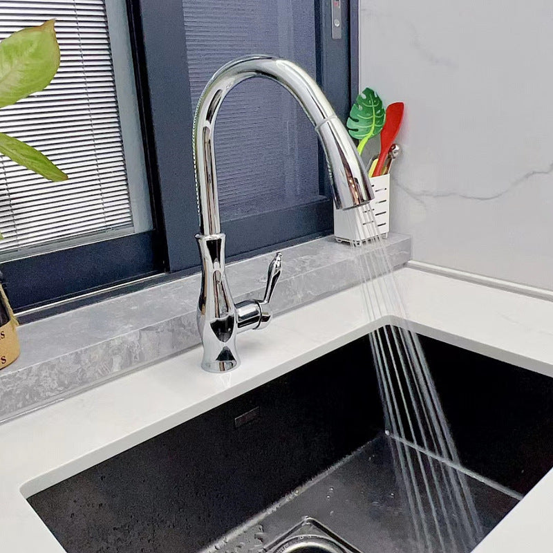 Kitchen Faucet Pull Out Metal Sink Tap Design