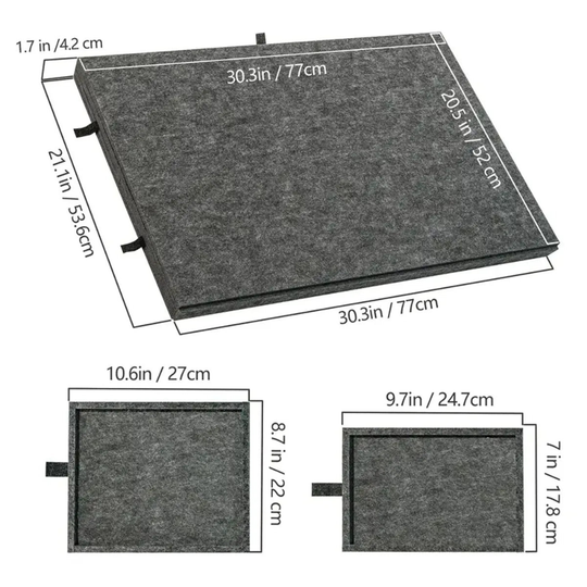 Puzzle Board Drawers Adjustable Jigsaw Puzzle Storage Case