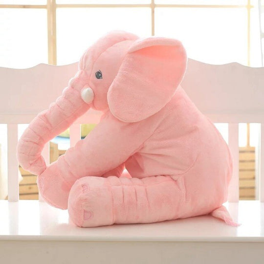 Soft Plush Elephant Cuddle Pillow for Kids - Cozy Nursery Companion