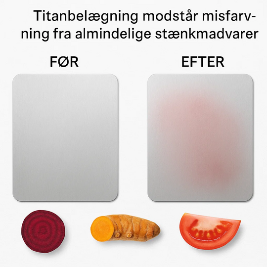 Slyvex - Antibacterial Titanium-Coated Chopping Board