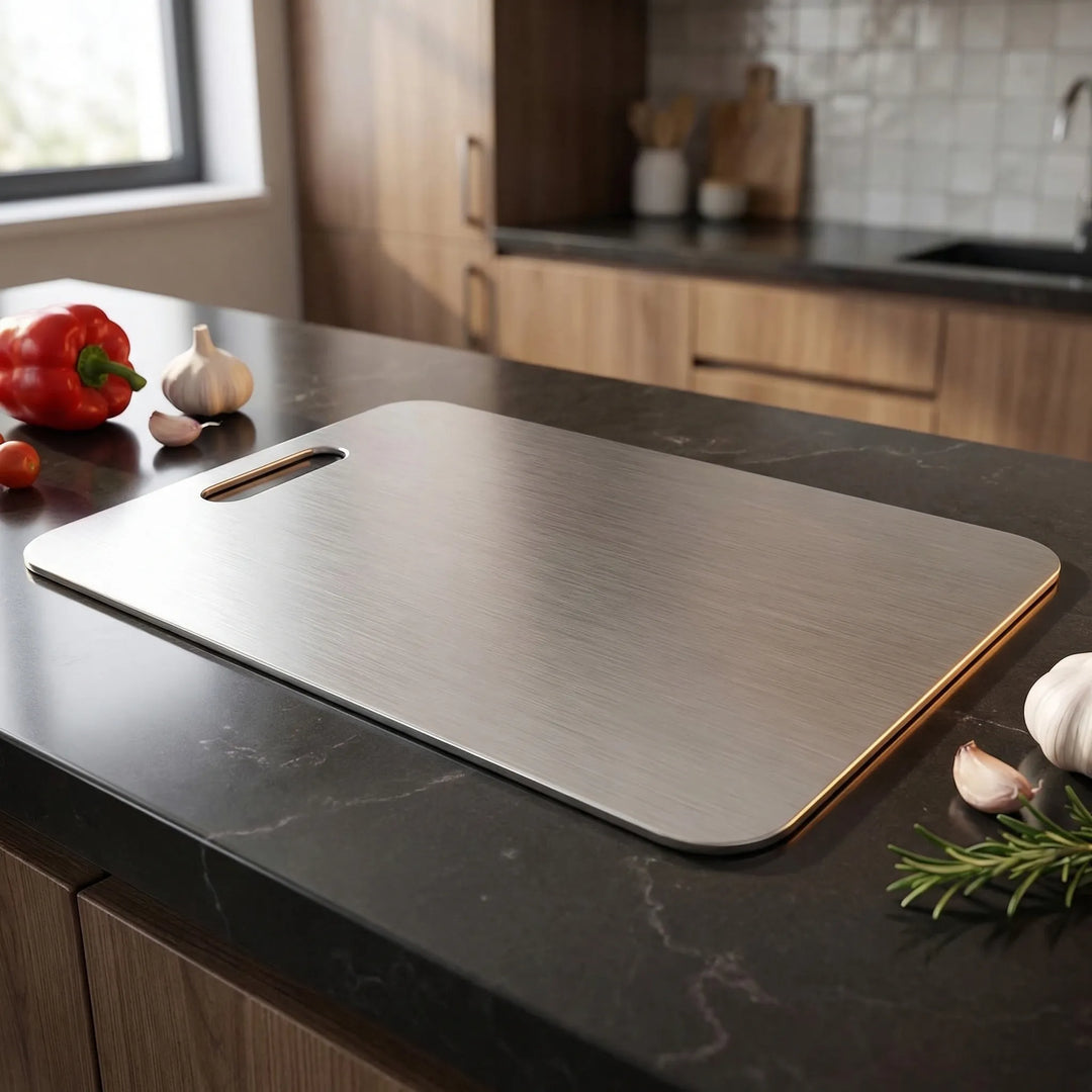 Slyvex - Antibacterial Titanium-Coated Chopping Board
