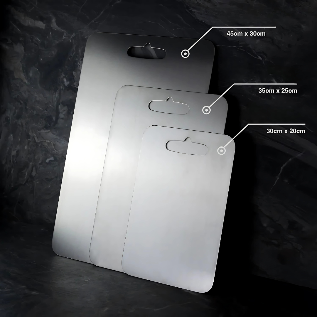 Slyvex - Antibacterial Titanium-Coated Chopping Board