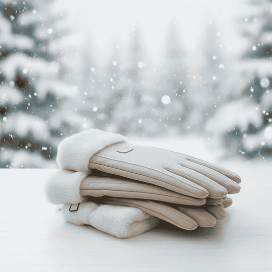 Women's Touchscreen Winter Gloves | Plush Suede Fleece Lined
