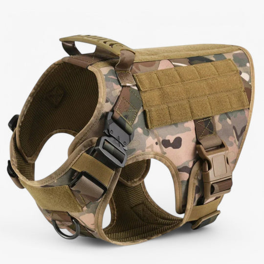 Military Grade Dog Harness | Tactical Training Vest with Quick-Release System