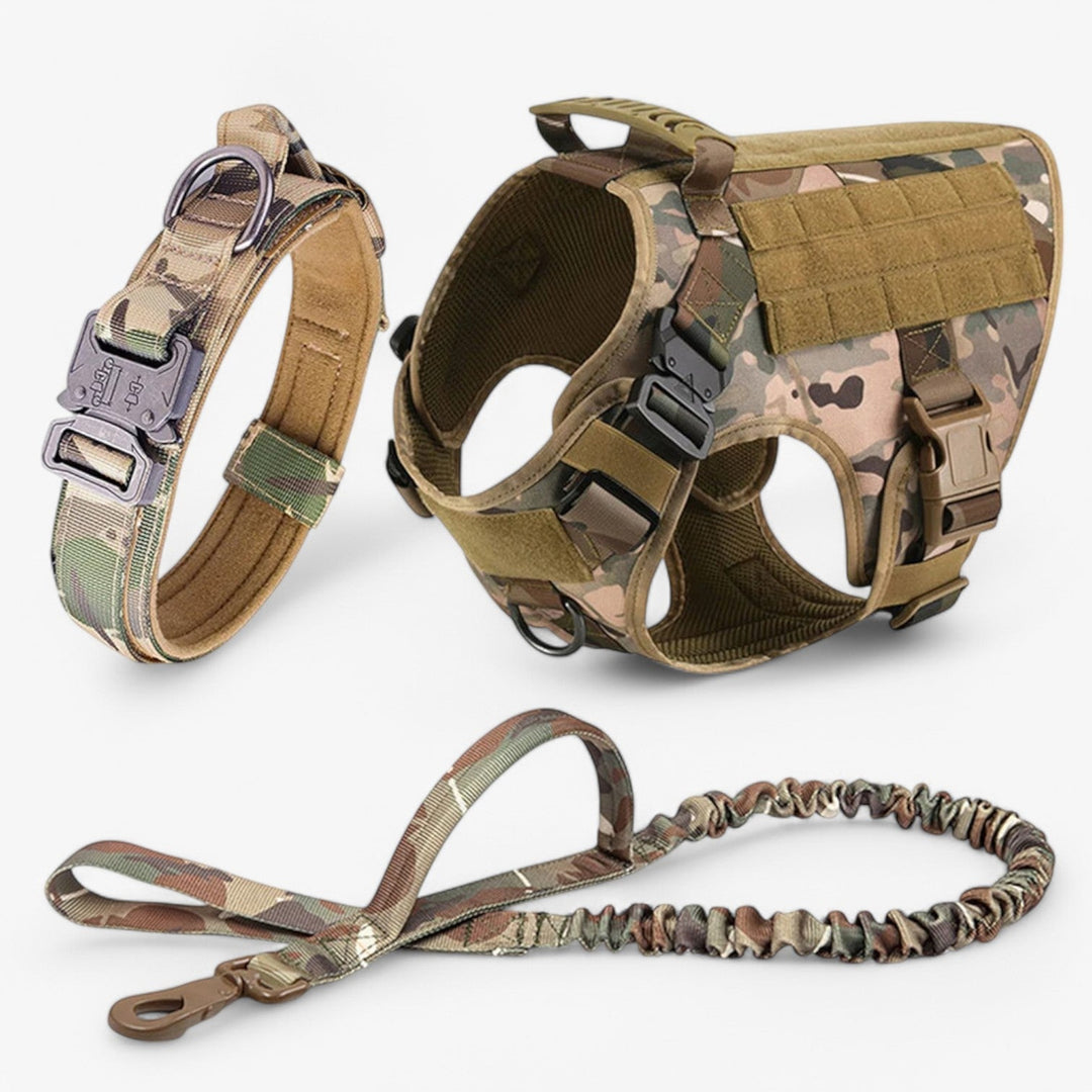 Military Grade Dog Harness | Tactical Training Vest with Quick-Release System