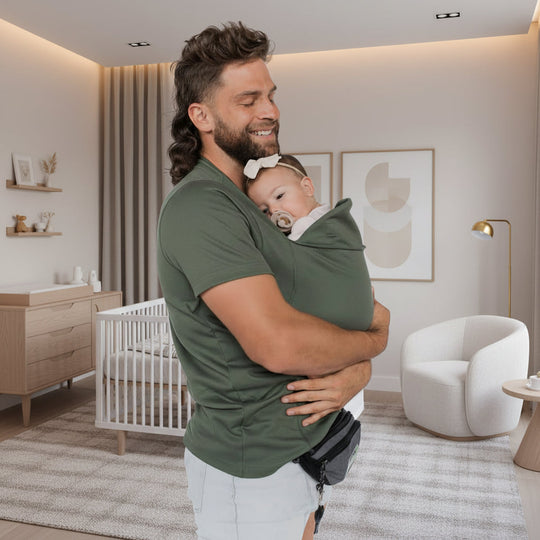 Ergonomic Baby Carrier | Breathable T-Shirt Design