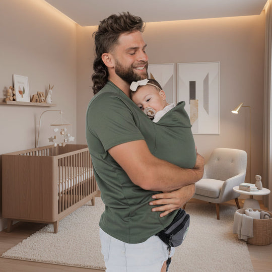 Ergonomic Baby Carrier | Breathable T-Shirt Design