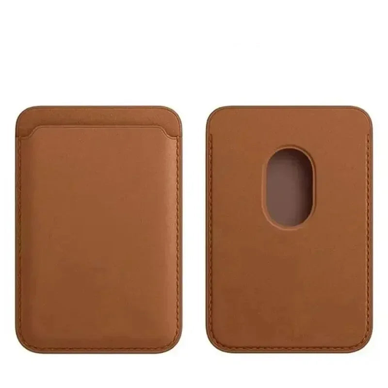 Magnetic Leather Card Holder Wallet for iPhone