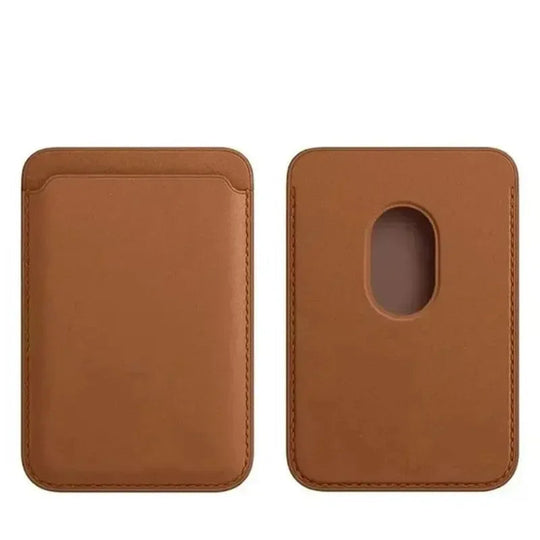 Magnetic Leather Card Holder Wallet for iPhone