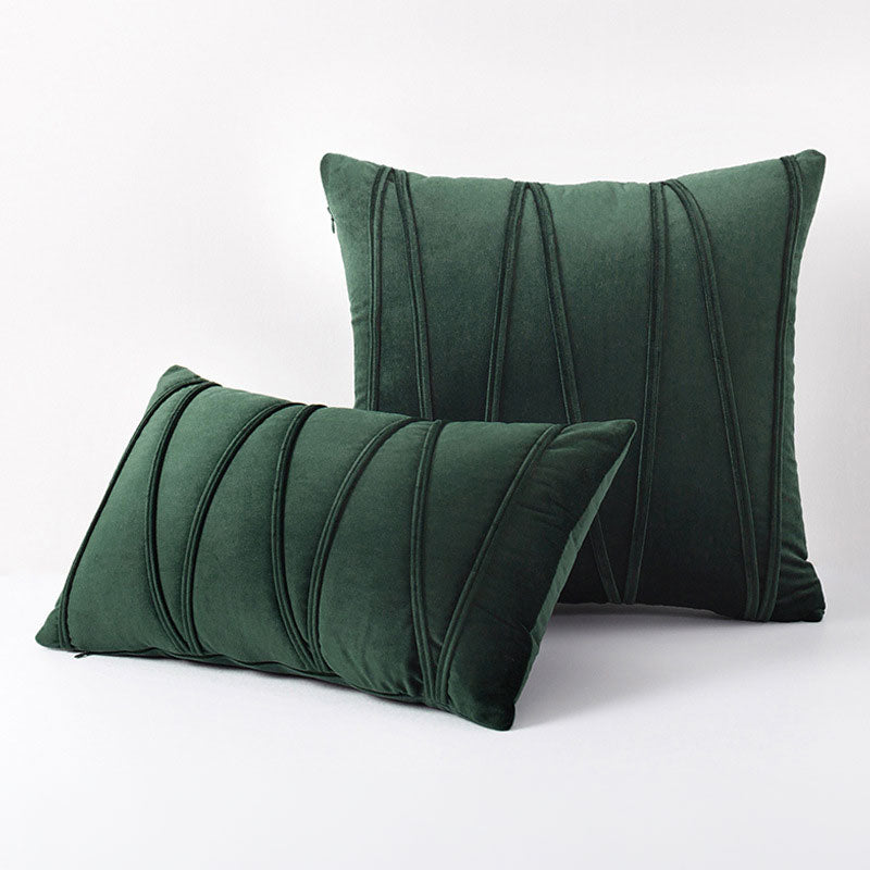Velvet Cushion Covers Set Soft Decorative Throw Pillow Cases