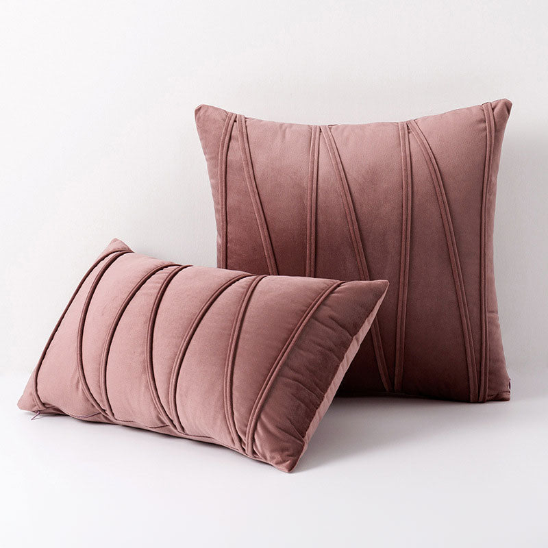 Velvet Cushion Covers Set Soft Decorative Throw Pillow Cases