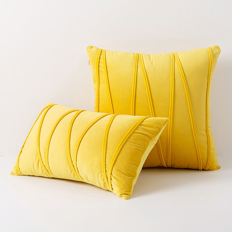 Velvet Cushion Covers Set Soft Decorative Throw Pillow Cases