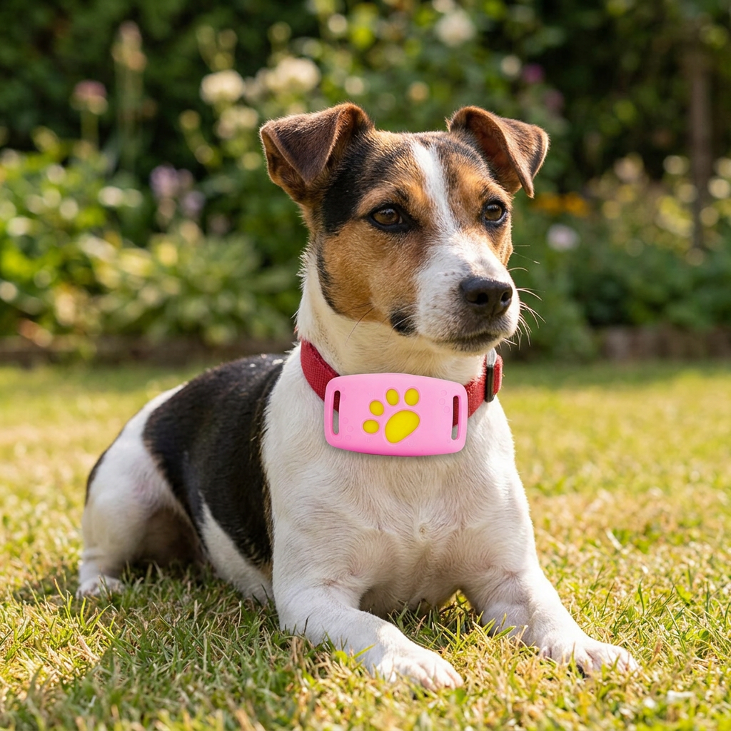 GPS Pet Tracker Collar with Real-Time Location, Geo-Fence and No Subscription Fees