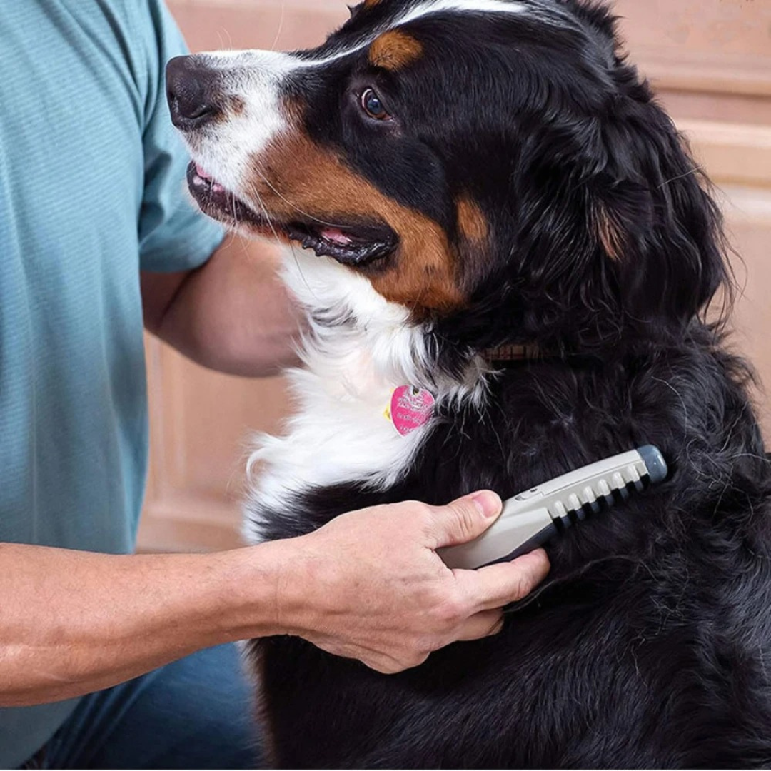 Pet Detangling Trimmer - Gentle Dematting Comb for Dog & Cat Knots and Tangles, All Coat Types