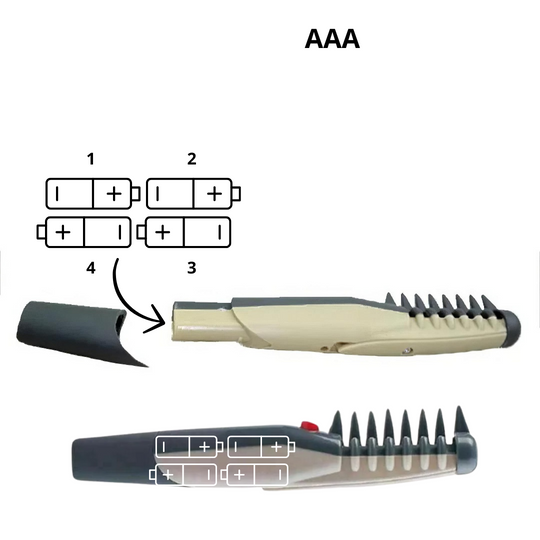 Pet Detangling Trimmer - Gentle Dematting Comb for Dog & Cat Knots and Tangles, All Coat Types
