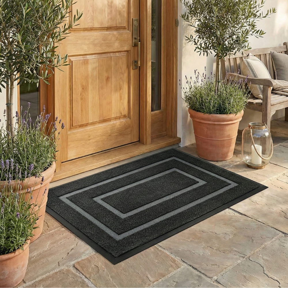 Non-Slip Rubber Backed Door Mat