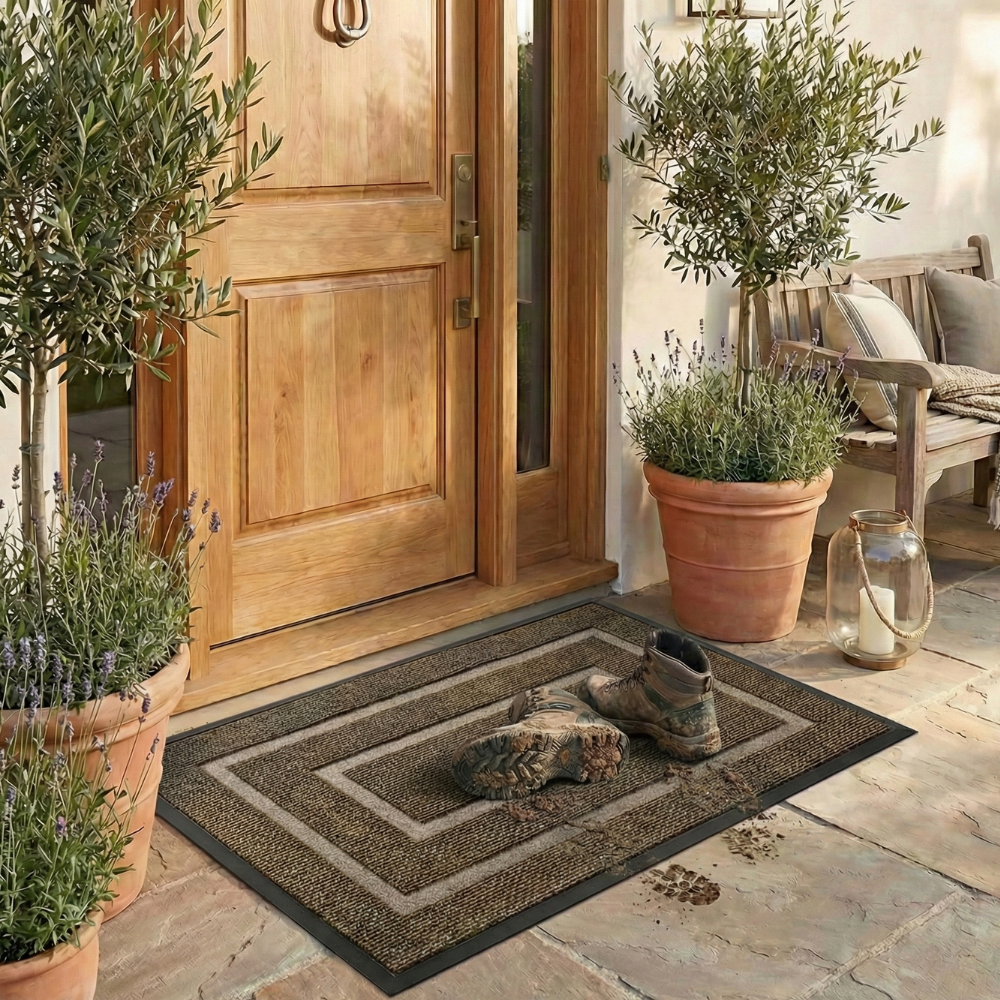 Non-Slip Rubber Backed Door Mat