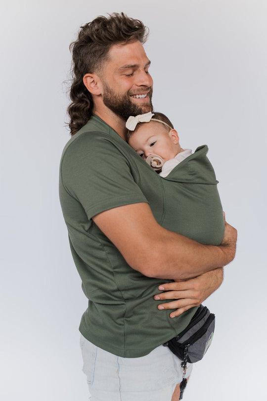 Functional Baby Carrier T-shirt for Active Parents