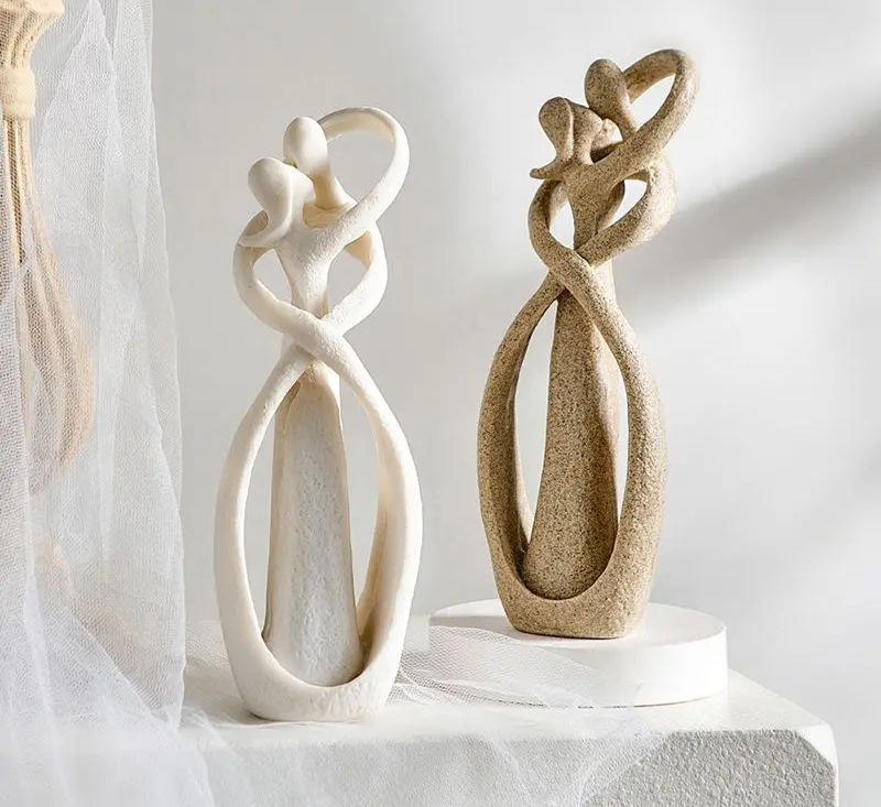 Abstract Love Sculpture Modern Art Statue
