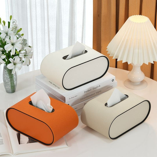 Tissue Box Holder Rectangular Cover for Paper Tissues